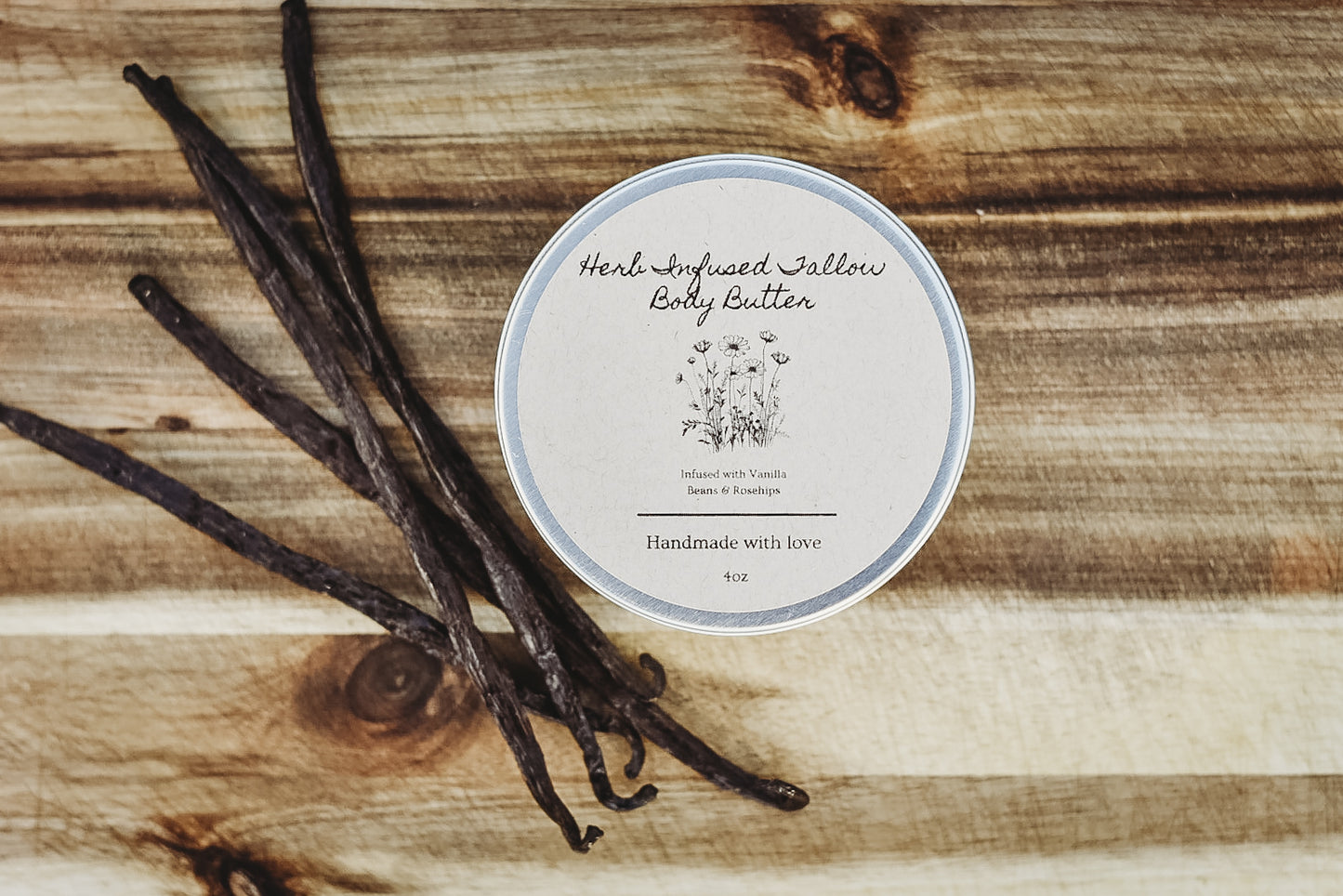 Herb Infused Tallow Body Butter