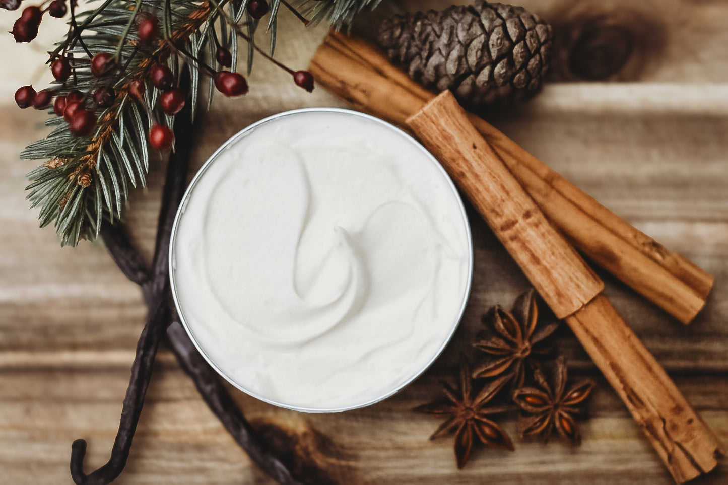Herb Infused Tallow Body Butter - Gingerbread Cookie