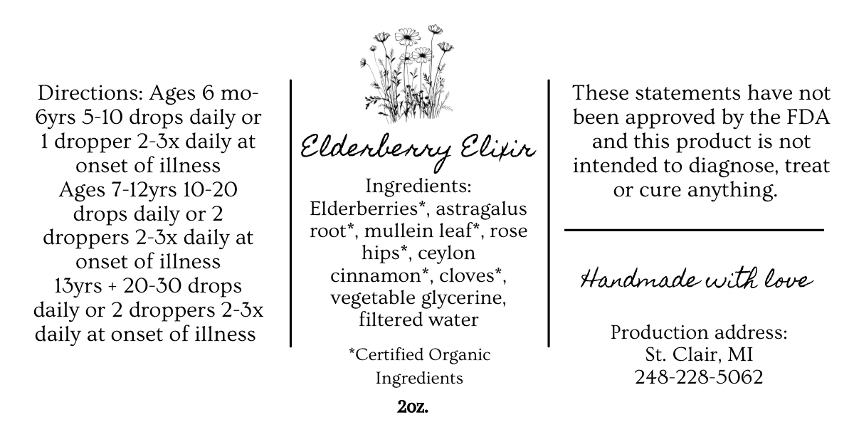 Elderberry Elixir